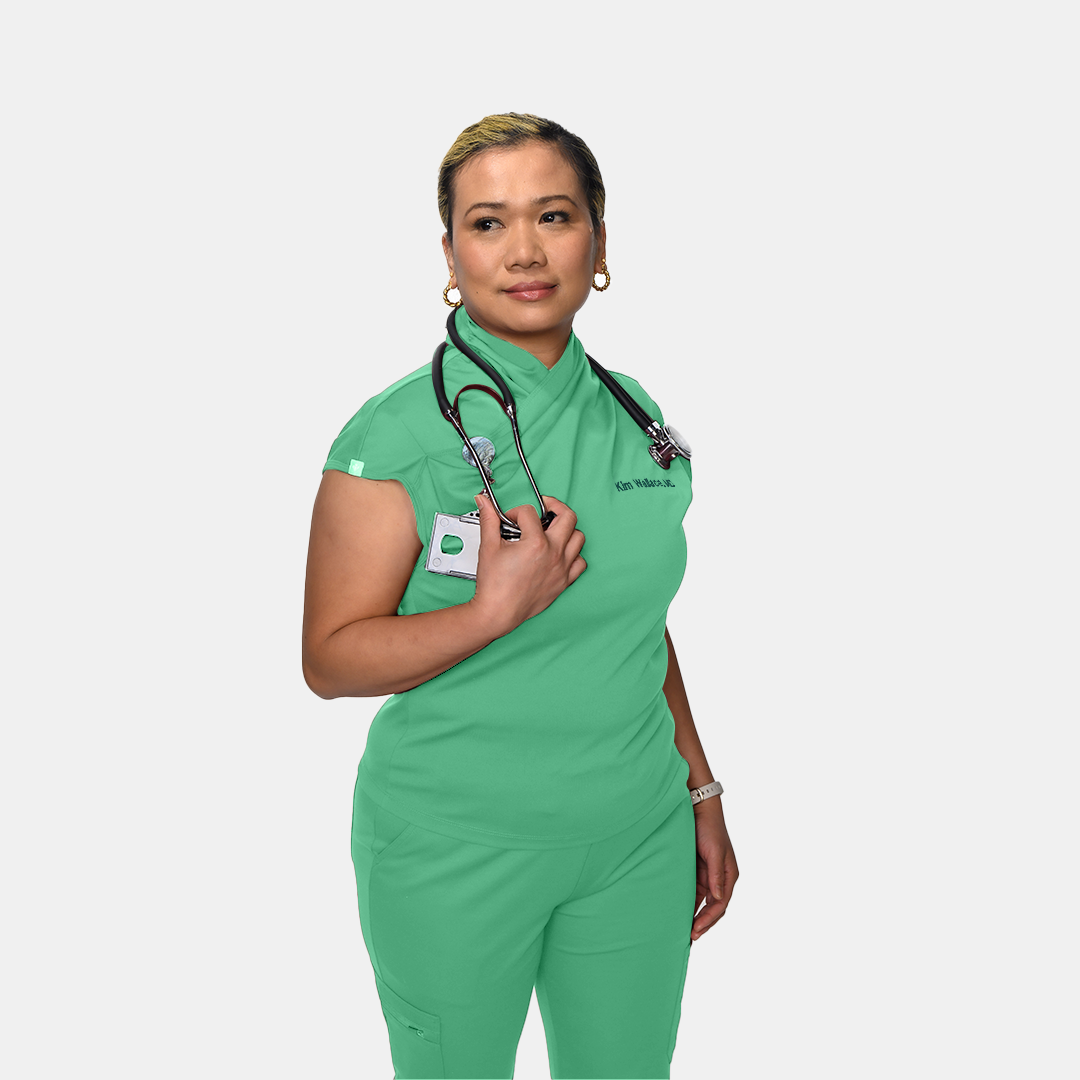 Bypass PrestigePro Scrub Top - Scrub Harvard