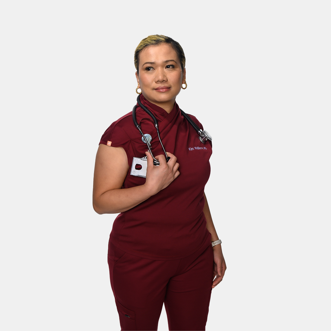 Bypass PrestigePro Scrub Top - Scrub Harvard