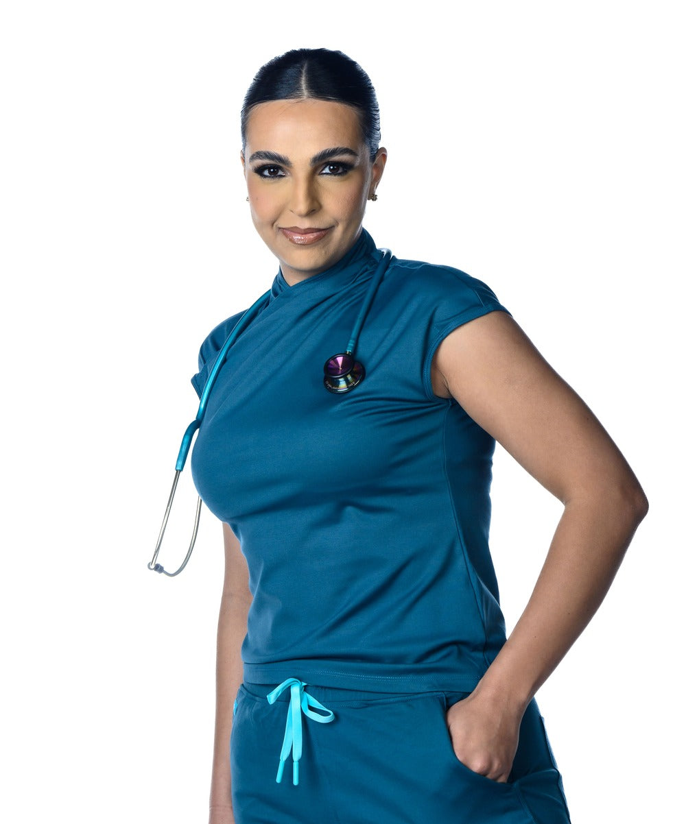 Scrub Harvard Bypass Prestige Pro Scrub Set Caribbean Blue