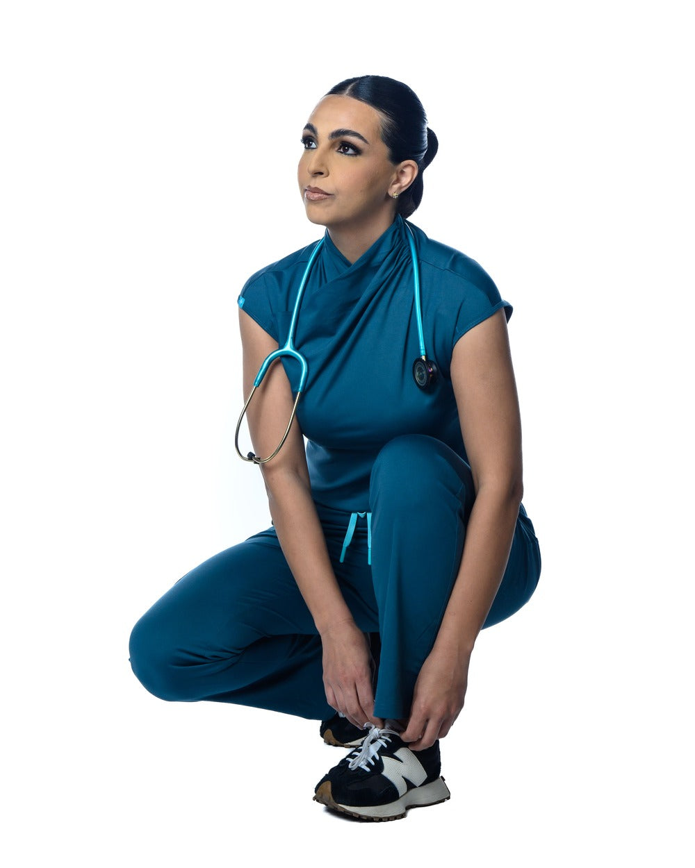 Scrub Harvard Bypass Prestige Pro Scrub Set Caribbean Blue