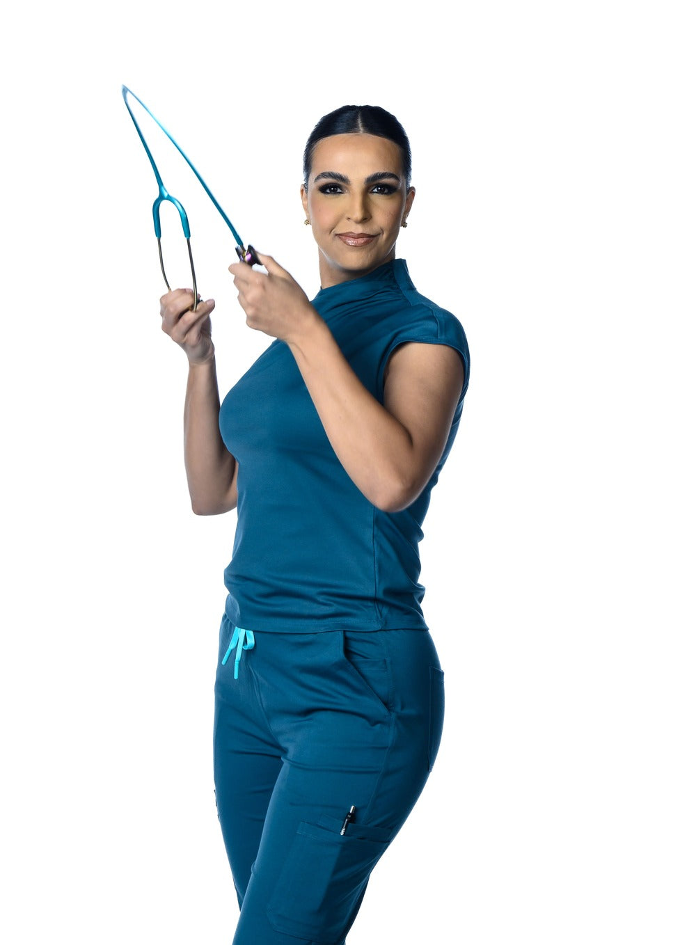 Scrub Harvard Bypass Prestige Pro Scrub Set Caribbean Blue