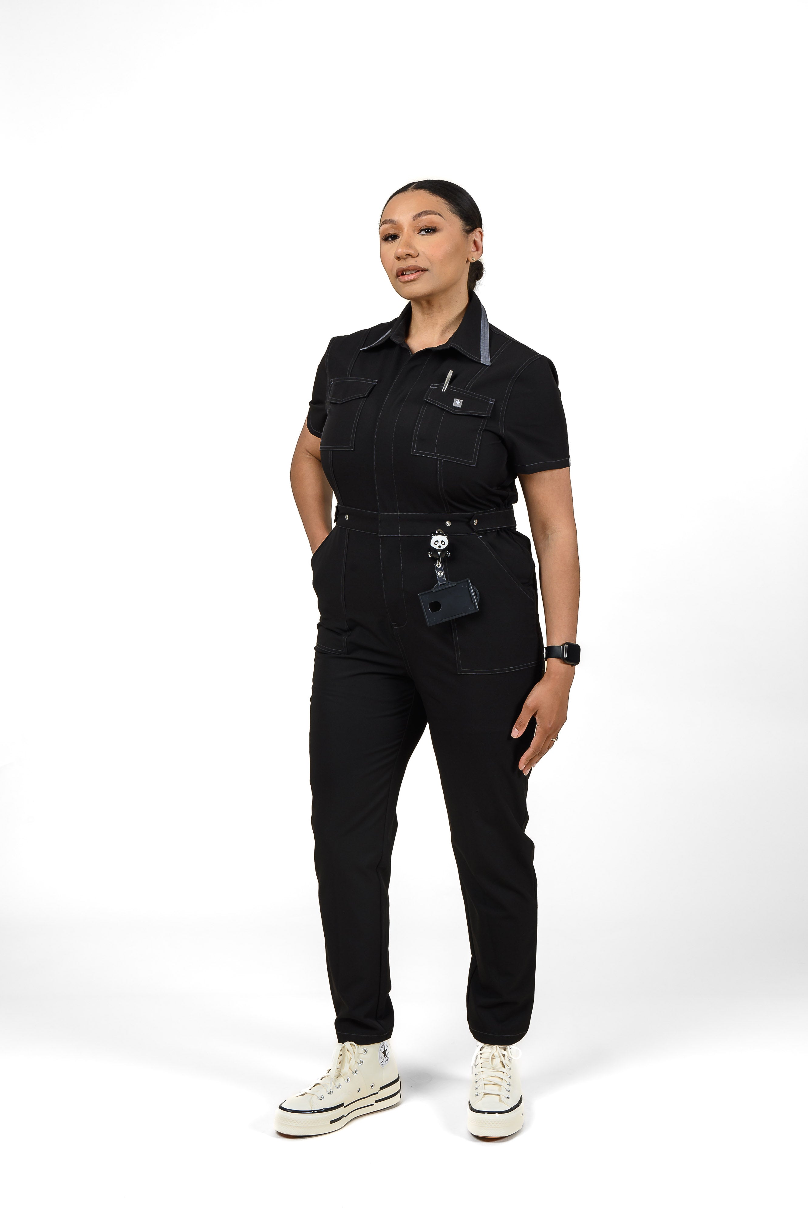 Bladder-Friendly Jumpsuit – Scrub Harvard