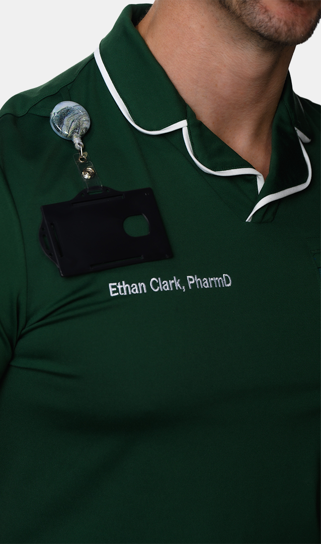 Digitalis LuxeGuard Scrub Top - Scrub Harvard