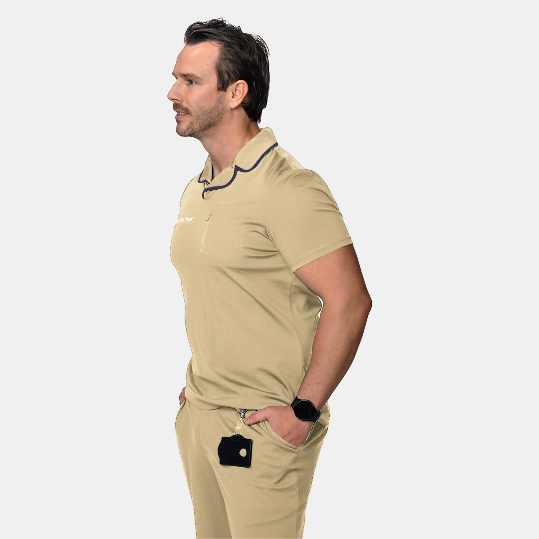 Digitalis LuxeGuard Scrub Top - Scrub Harvard